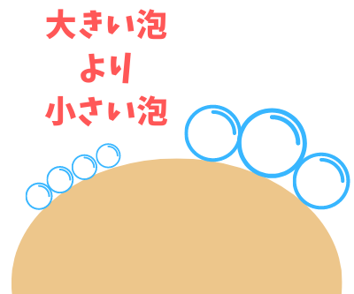 洗顔　ムラ